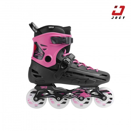 Giày patin người lớn BKB RV5 CREW 2 màu Hồng/ Đen
